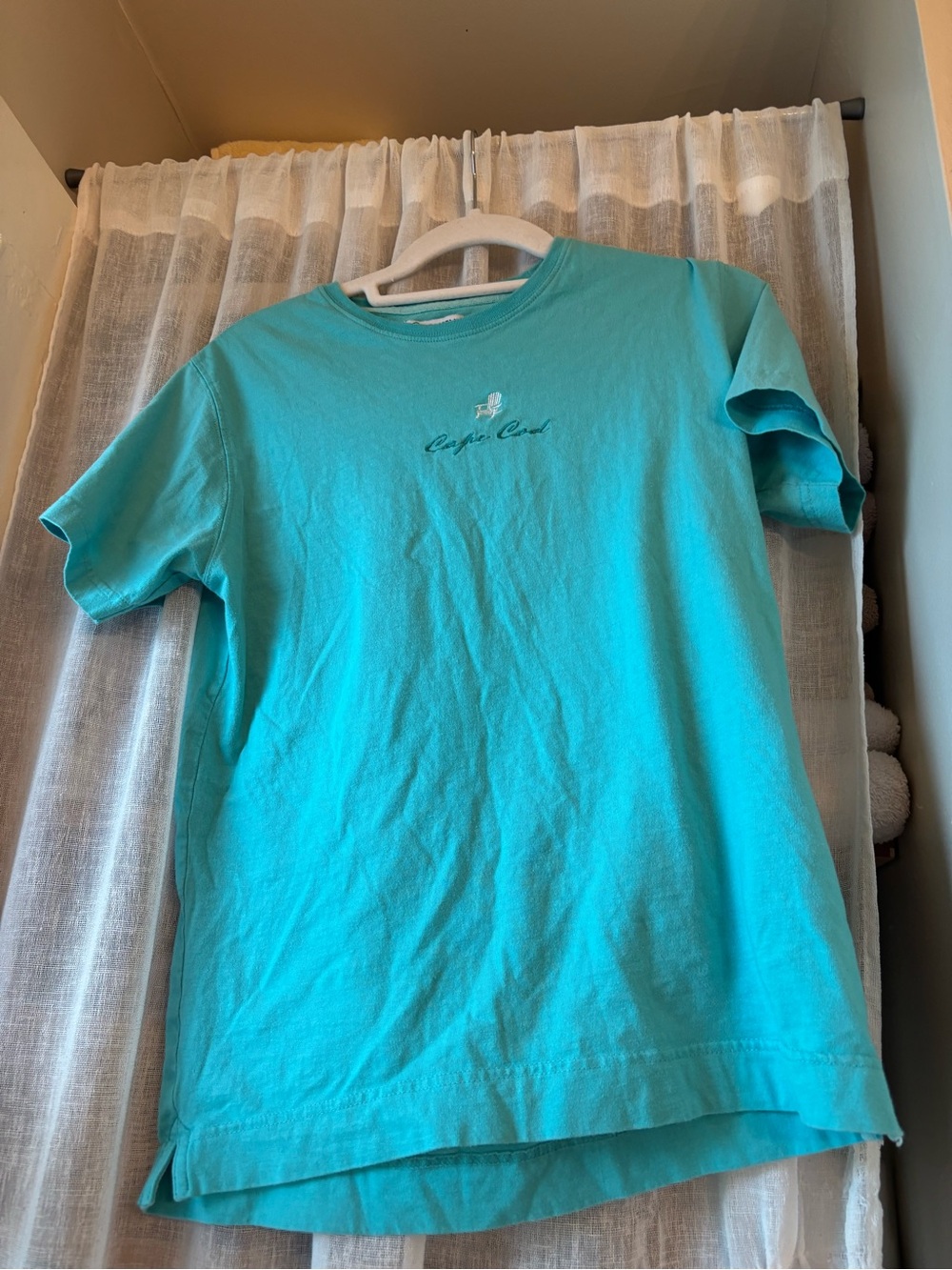 vintage womens Short Sleeve Tee - Teal